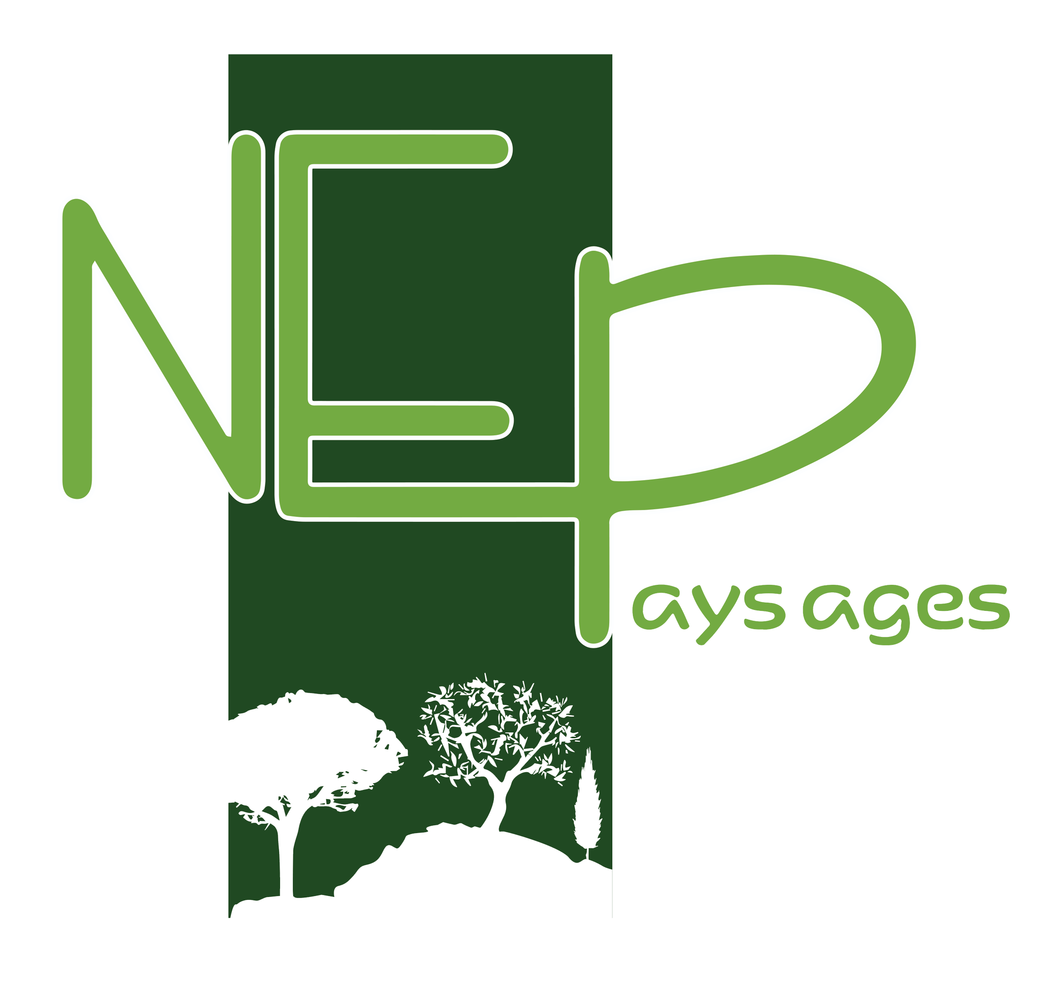 logo NEP Nature espace paysage entretien de jardin
